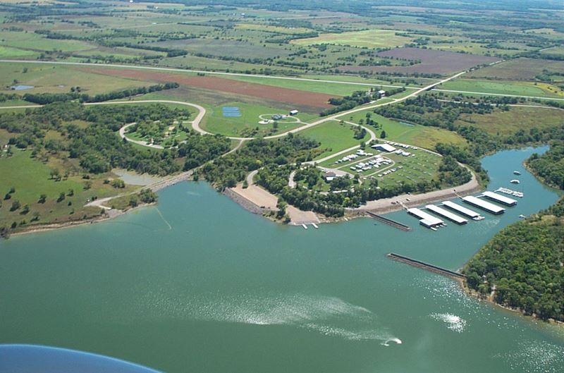 Lake Viewed From Far Away