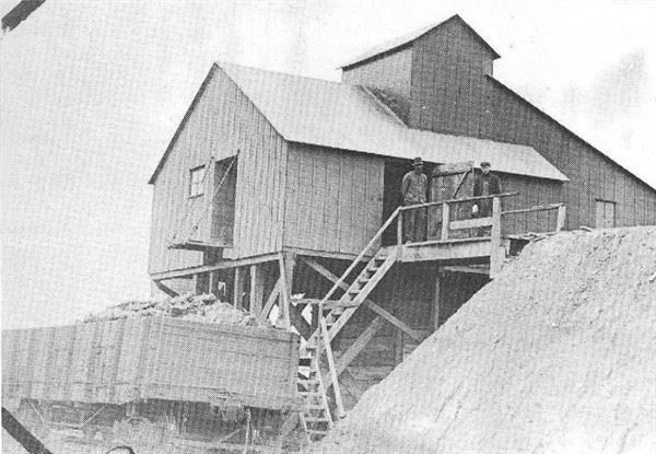 Vintage Photo of a Coal Mine