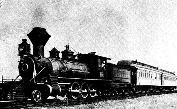 Vintage Photo of a Train